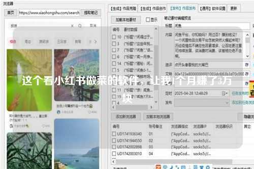 这个看小红书做菜的软件，让我1个月赚了3万块