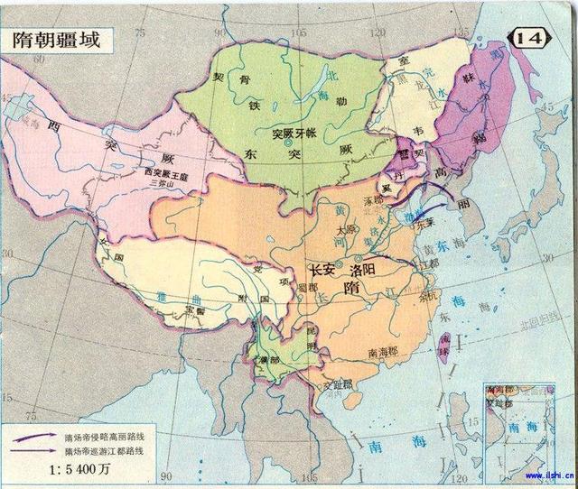 隋朝对中国的贡献有哪些 京杭运河至今还运行